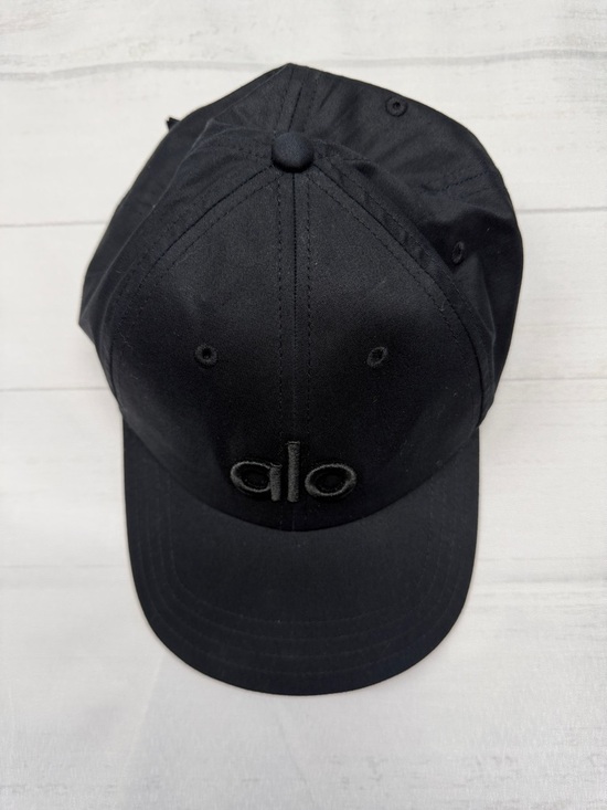 ALO Yoga NWT Black on Black Logo Off Duty Cap Style A0648U - Picture 4 of 13